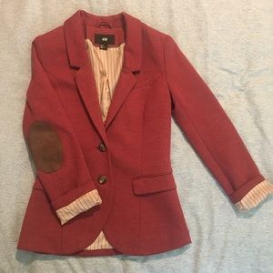 H&M Burgundy Blazer